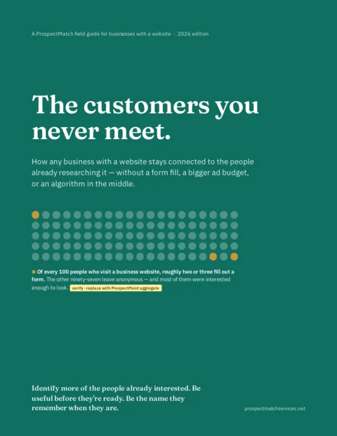 Cover of The Customers You Never Meet
